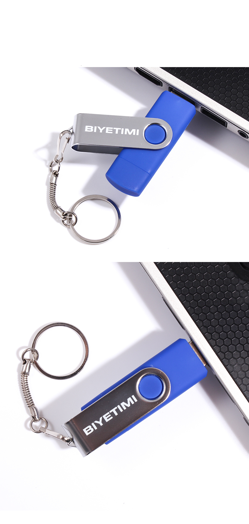 Solid Color OTG USB Flash Drive Solid Color OTG USB Flash Drive