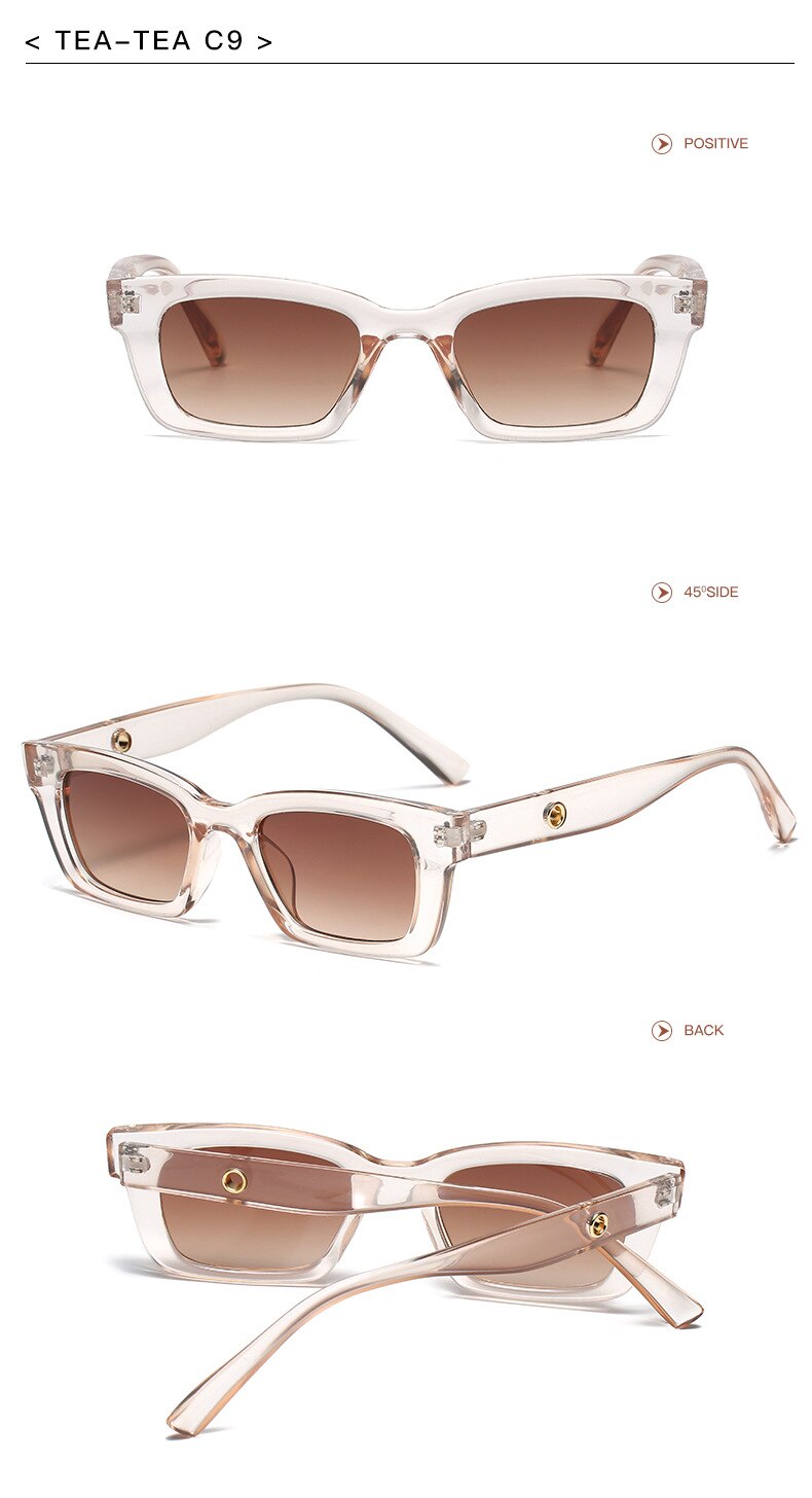 Women's Rectangle Vintage Sunglasses Women's Rectangle Vintage Sunglasses